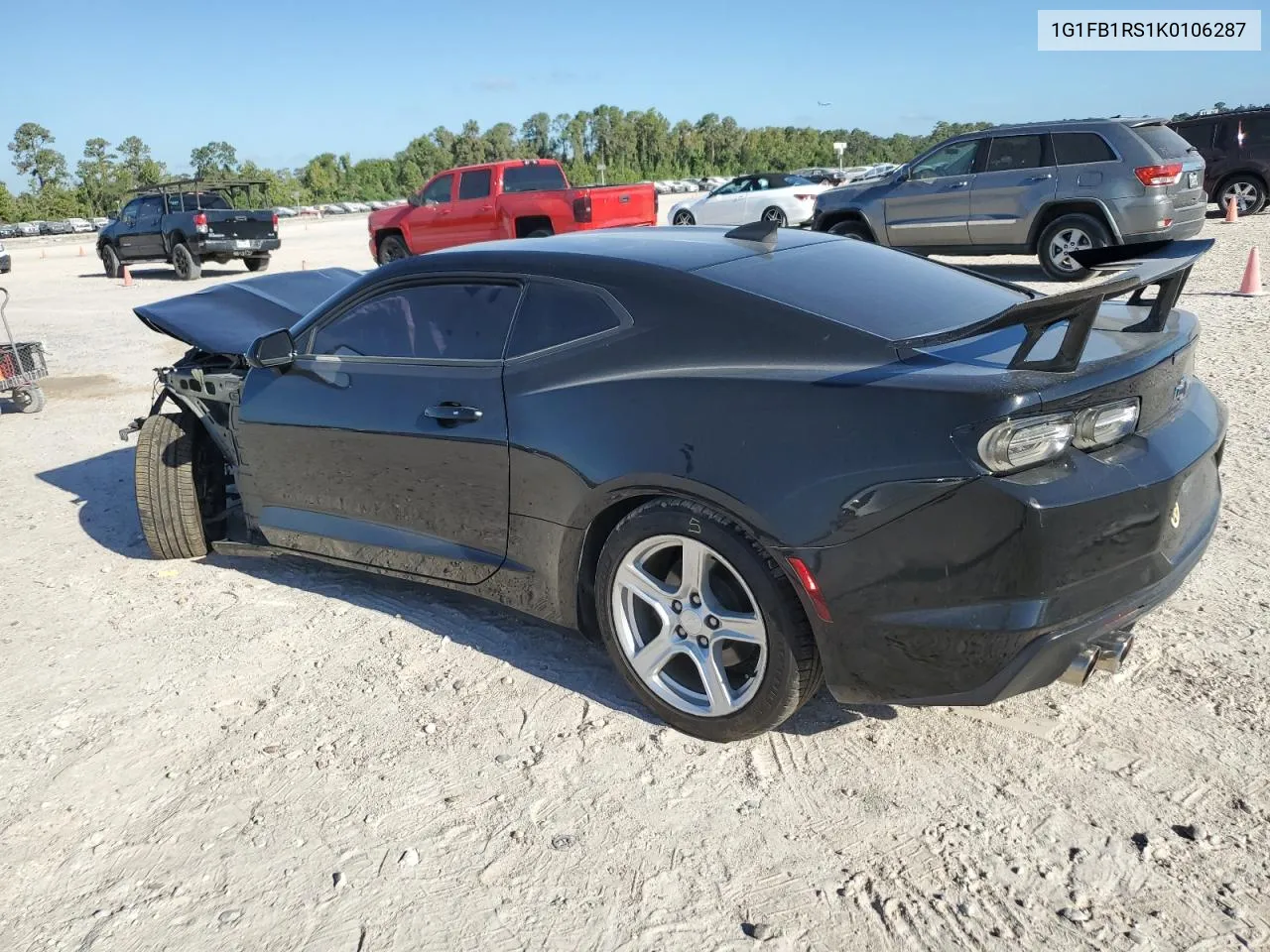 2019 Chevrolet Camaro Ls VIN: 1G1FB1RS1K0106287 Lot: 68689194