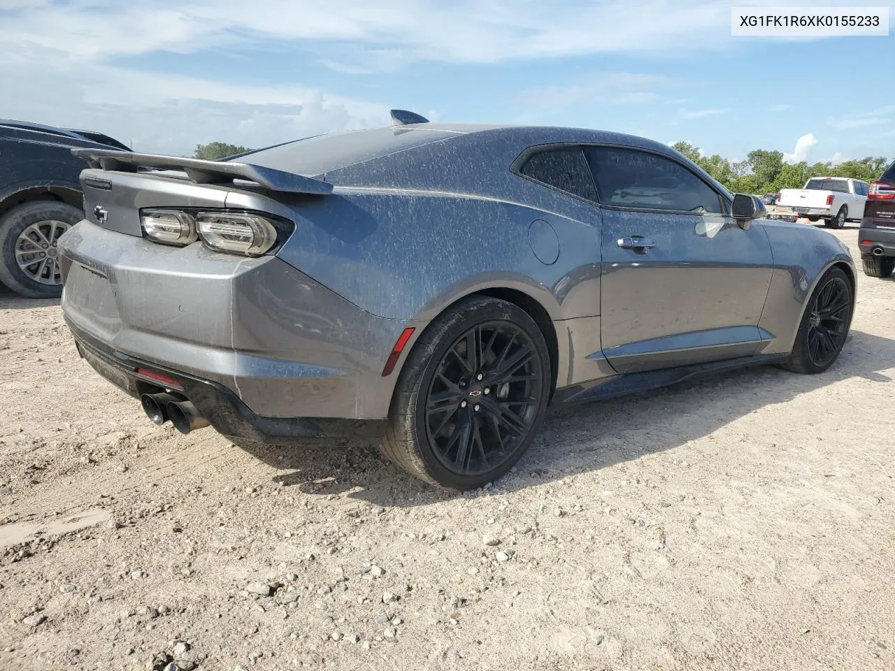 2019 Chevrolet Camaro Zl1 VIN: XG1FK1R6XK0155233 Lot: 69081974