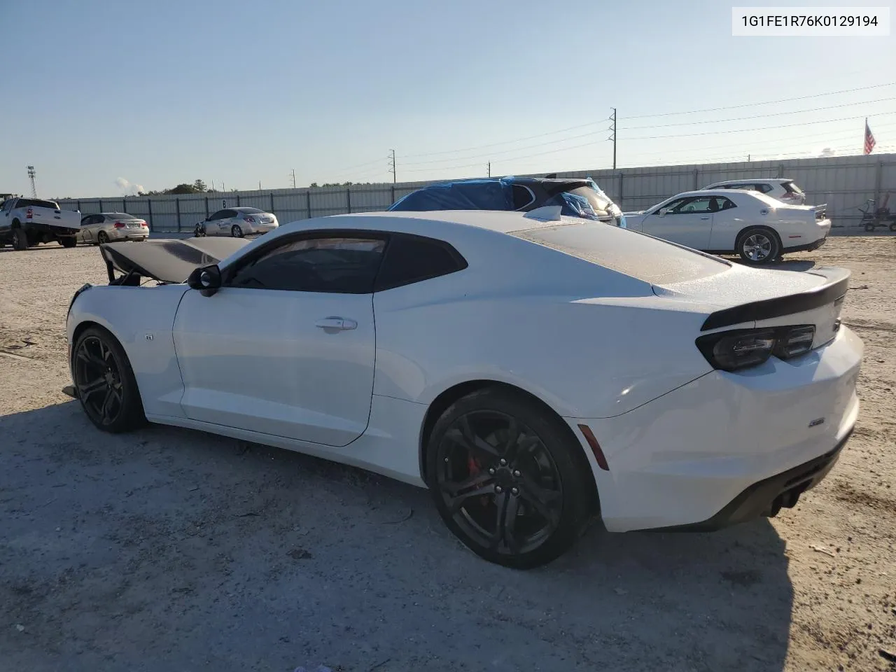 2019 Chevrolet Camaro Ss VIN: 1G1FE1R76K0129194 Lot: 69432754