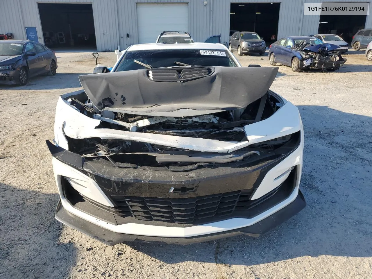 2019 Chevrolet Camaro Ss VIN: 1G1FE1R76K0129194 Lot: 69432754