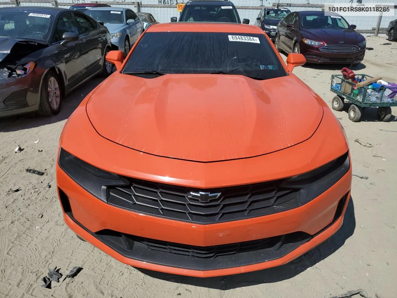 1G1FC1RS8K0118286 2019 Chevrolet Camaro Lt