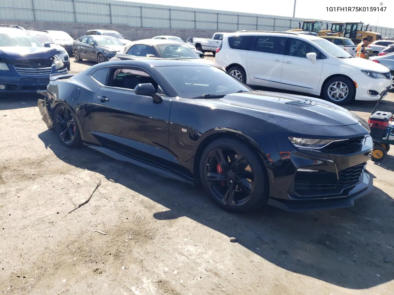 2019 Chevrolet Camaro Ss VIN: 1G1FH1R75K0159147 Lot: 70323964