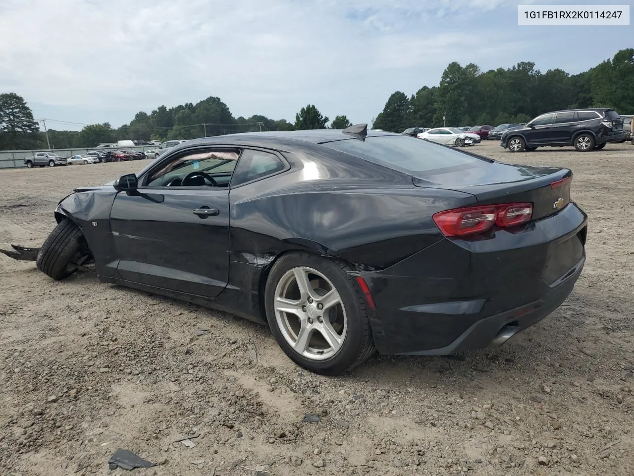 2019 Chevrolet Camaro Ls VIN: 1G1FB1RX2K0114247 Lot: 70365004