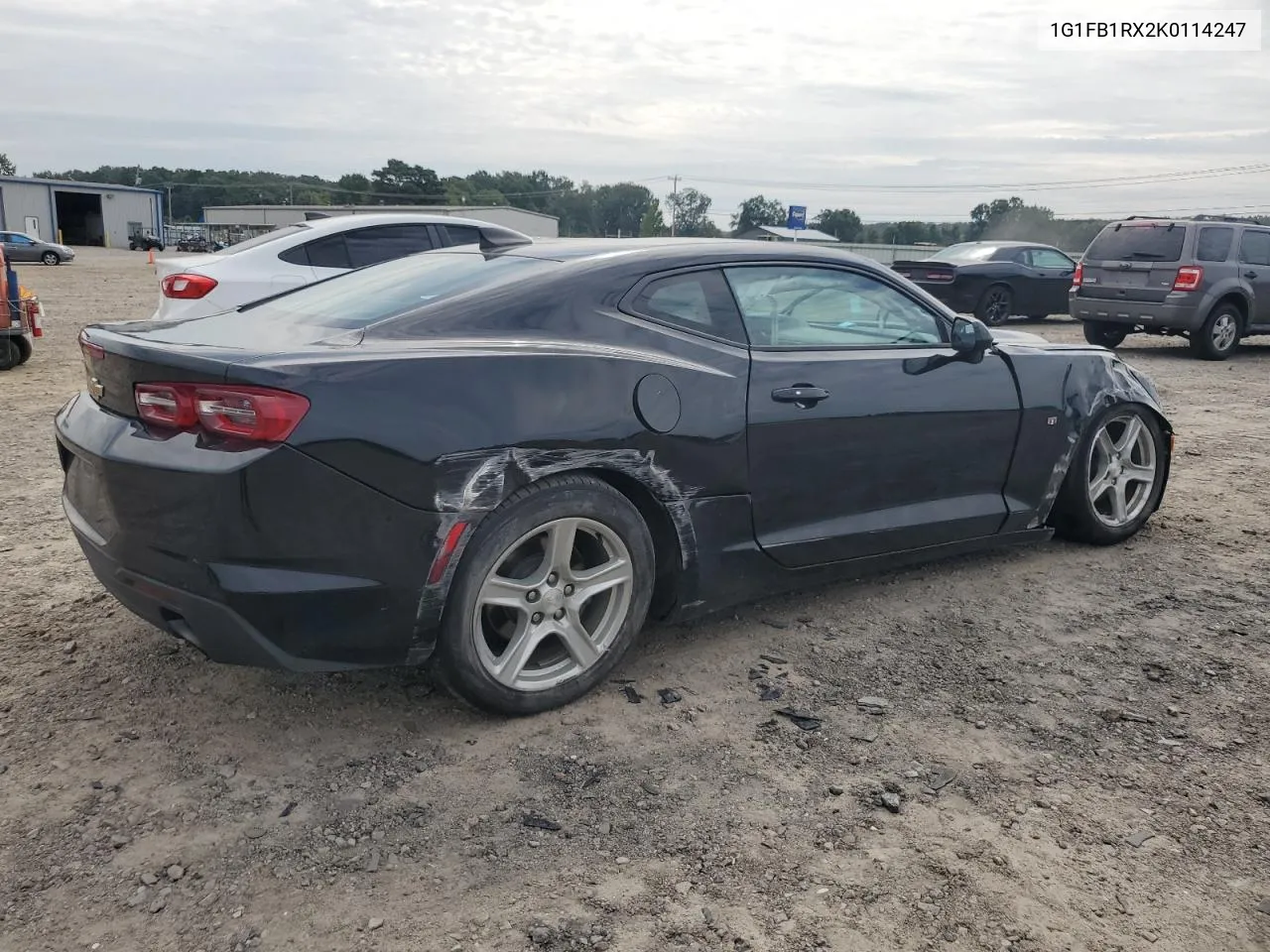 2019 Chevrolet Camaro Ls VIN: 1G1FB1RX2K0114247 Lot: 70365004