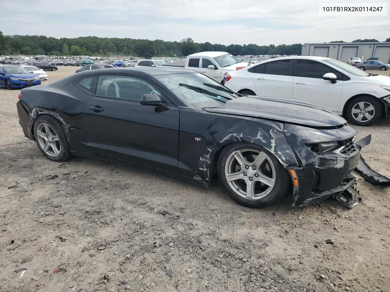 2019 Chevrolet Camaro Ls VIN: 1G1FB1RX2K0114247 Lot: 70365004