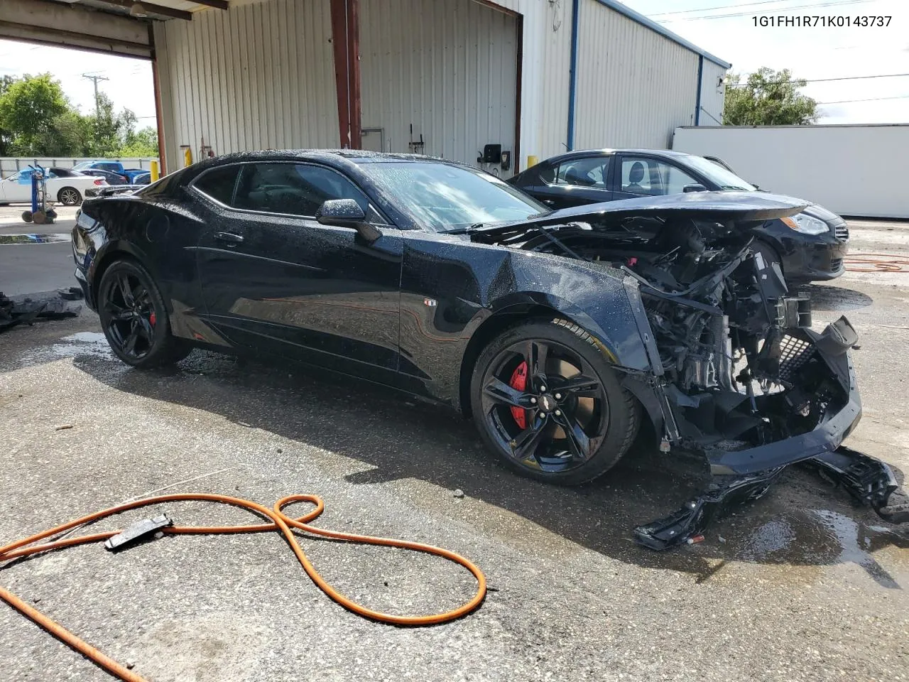 2019 Chevrolet Camaro Ss VIN: 1G1FH1R71K0143737 Lot: 70377304