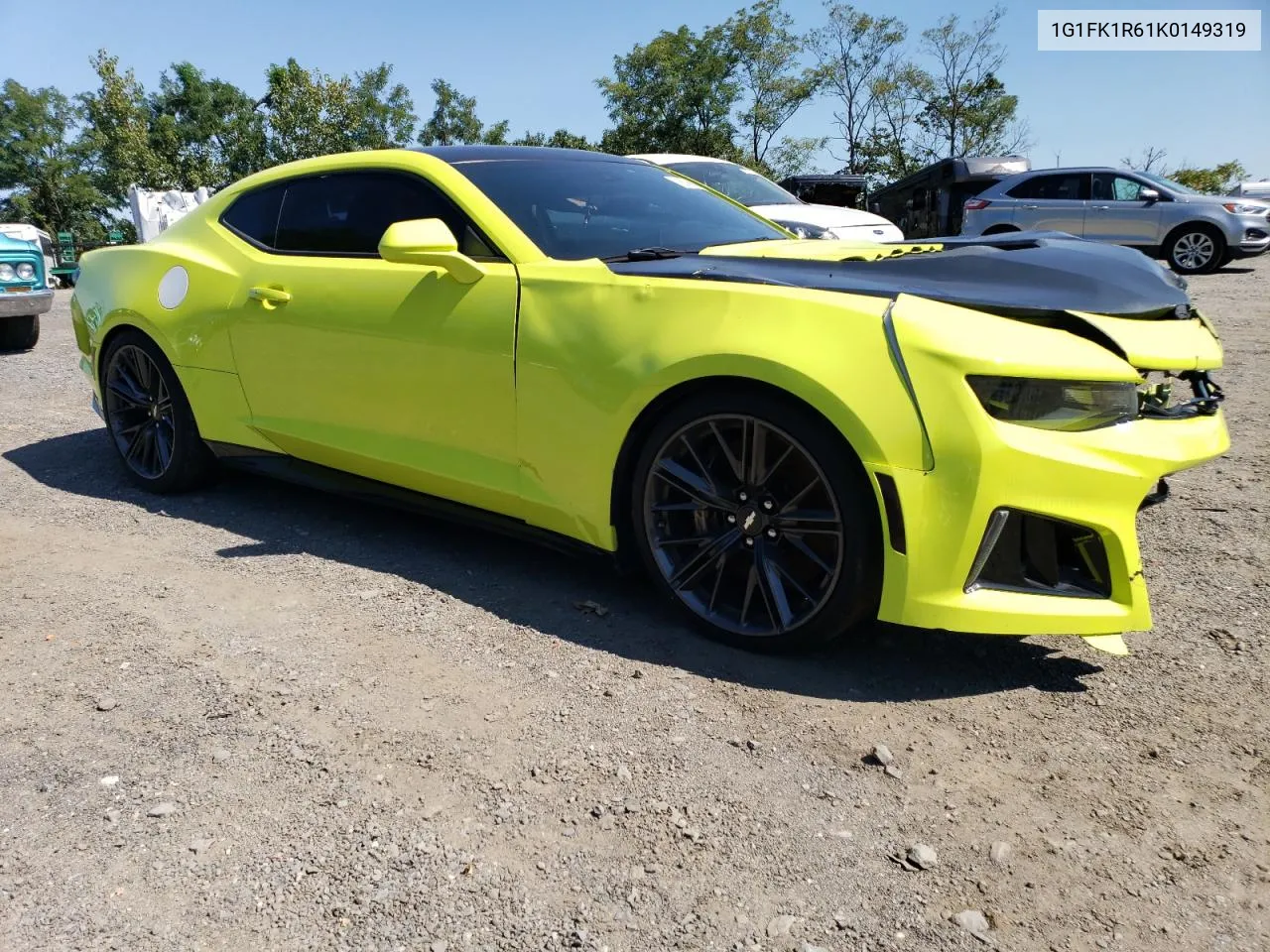 2019 Chevrolet Camaro Zl1 VIN: 1G1FK1R61K0149319 Lot: 70579994