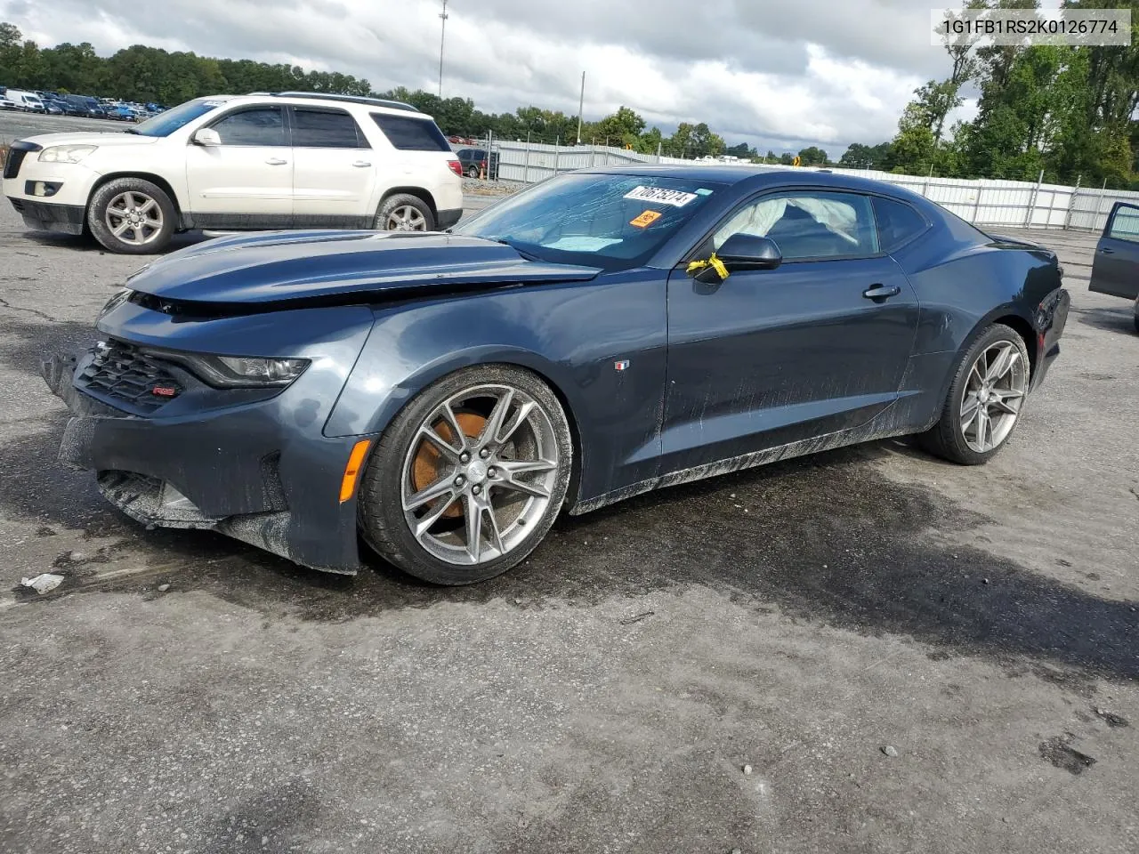 2019 Chevrolet Camaro Ls VIN: 1G1FB1RS2K0126774 Lot: 70675274