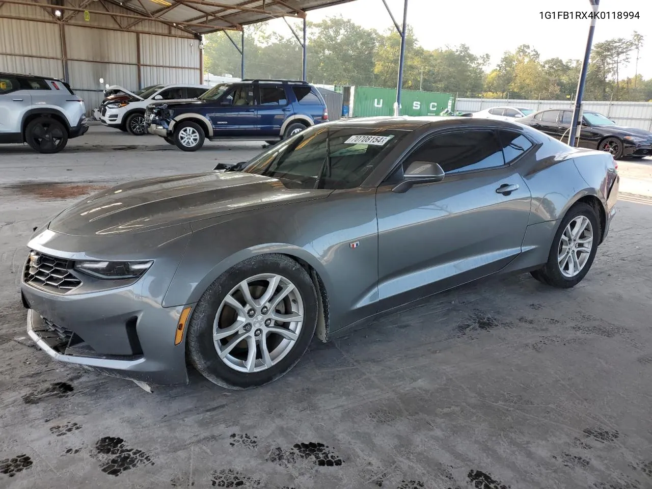 2019 Chevrolet Camaro Ls VIN: 1G1FB1RX4K0118994 Lot: 70708154