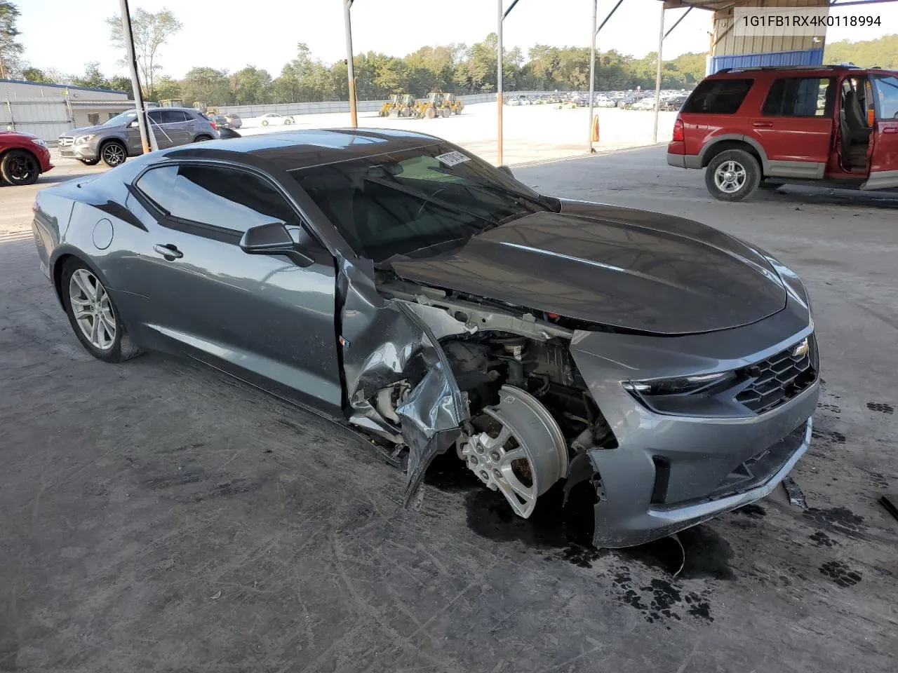 2019 Chevrolet Camaro Ls VIN: 1G1FB1RX4K0118994 Lot: 70708154