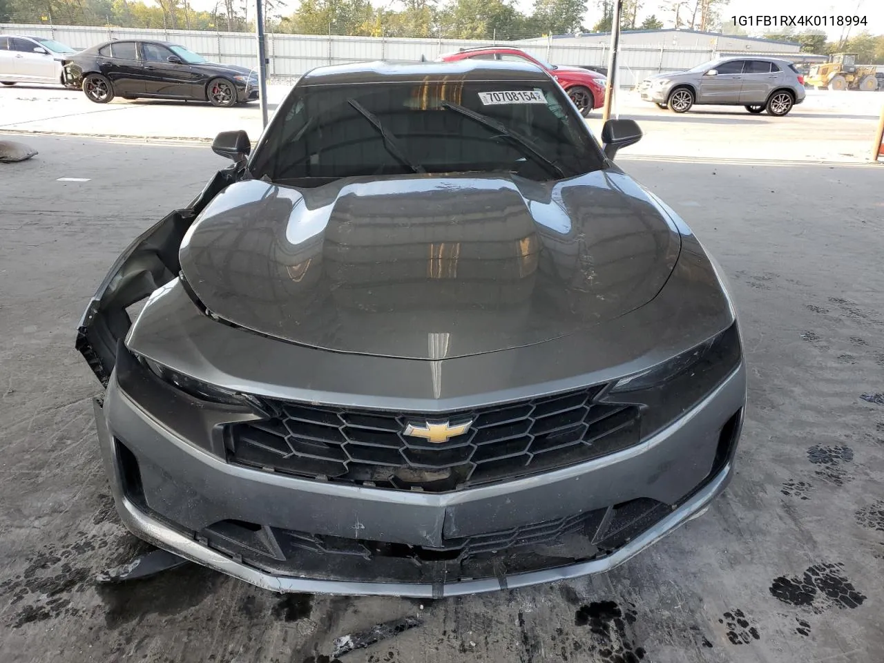 2019 Chevrolet Camaro Ls VIN: 1G1FB1RX4K0118994 Lot: 70708154