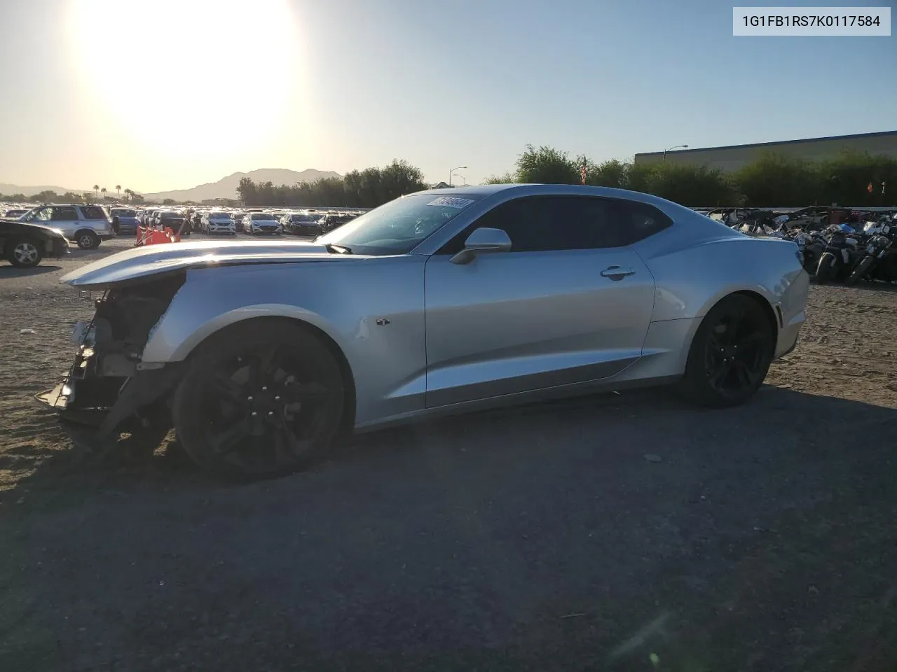 2019 Chevrolet Camaro Ls VIN: 1G1FB1RS7K0117584 Lot: 71249644