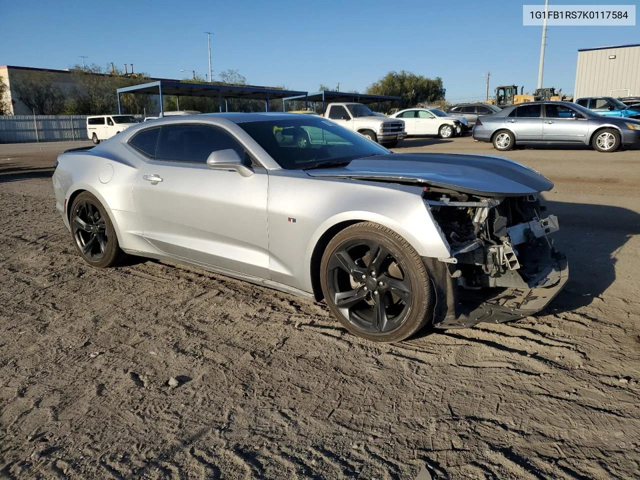 2019 Chevrolet Camaro Ls VIN: 1G1FB1RS7K0117584 Lot: 71249644