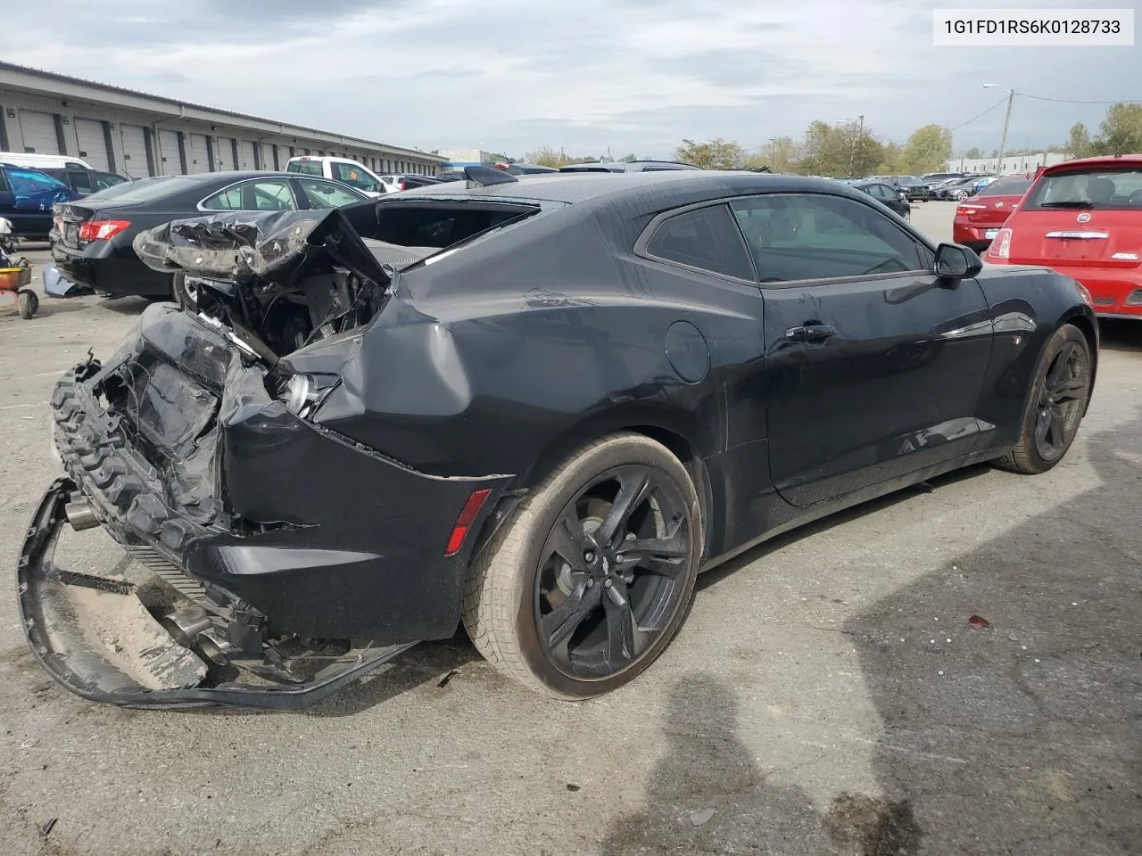 2019 Chevrolet Camaro Lt VIN: 1G1FD1RS6K0128733 Lot: 71261834