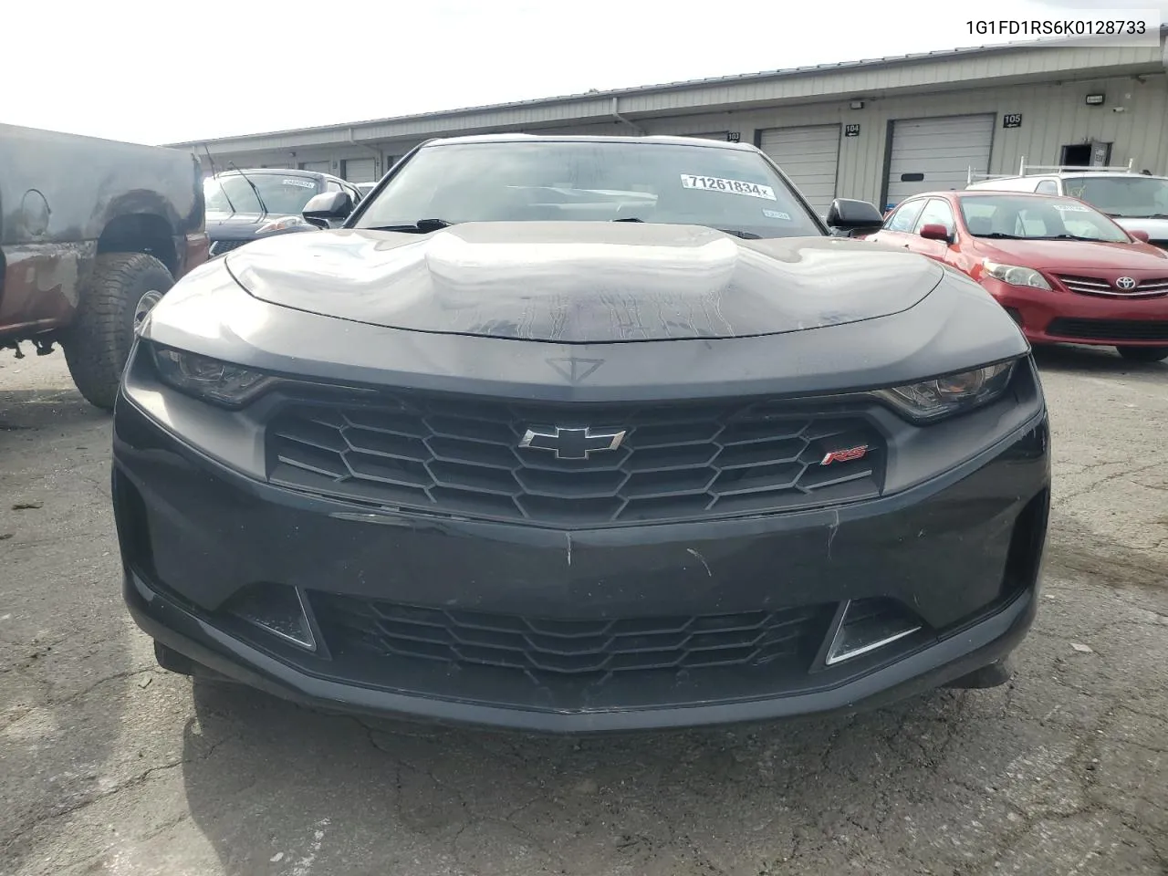 2019 Chevrolet Camaro Lt VIN: 1G1FD1RS6K0128733 Lot: 71261834