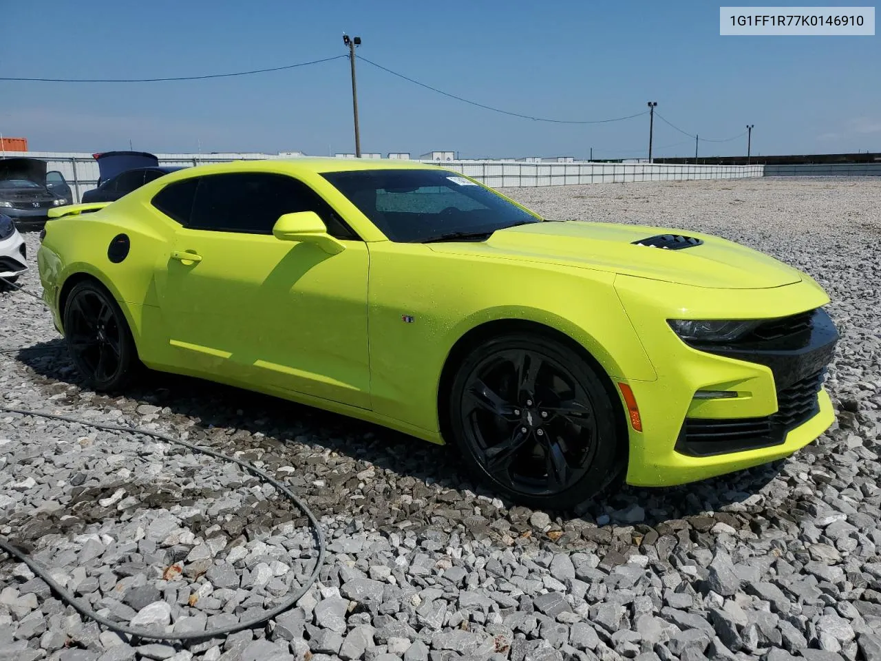 2019 Chevrolet Camaro Ss VIN: 1G1FF1R77K0146910 Lot: 71640324