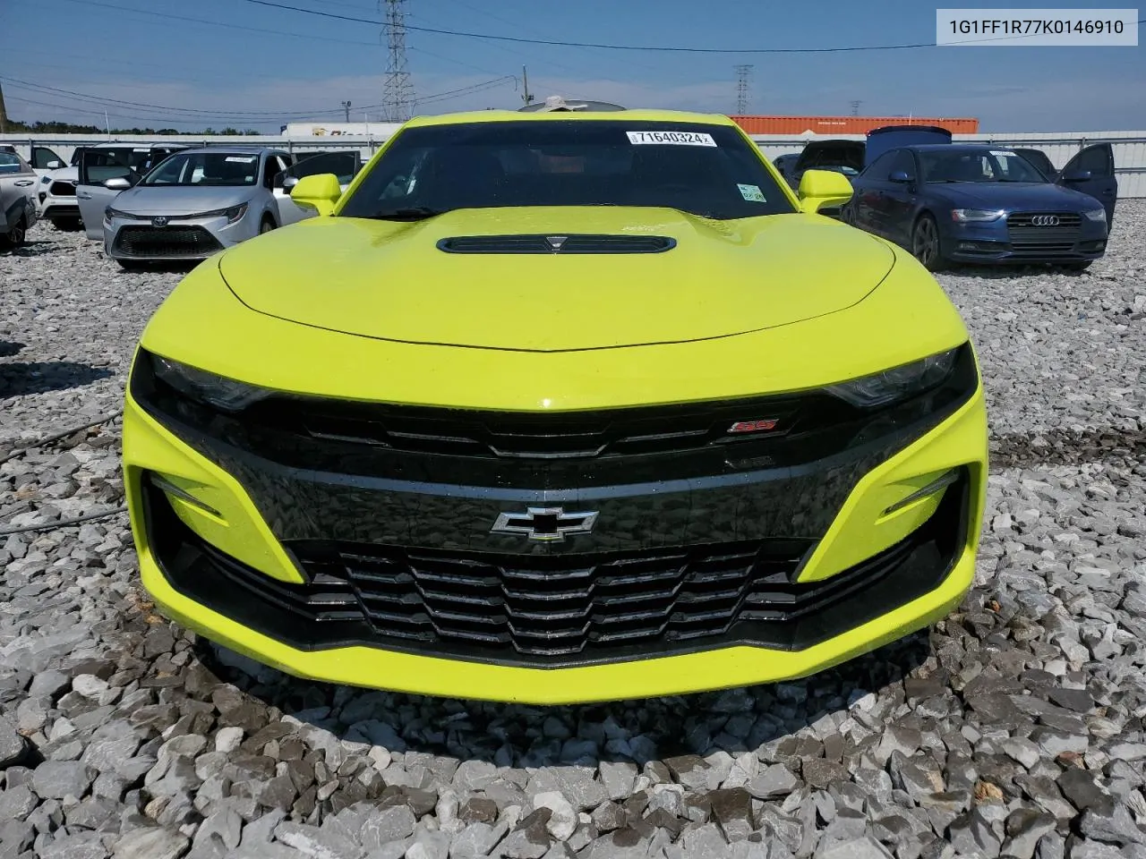 2019 Chevrolet Camaro Ss VIN: 1G1FF1R77K0146910 Lot: 71640324