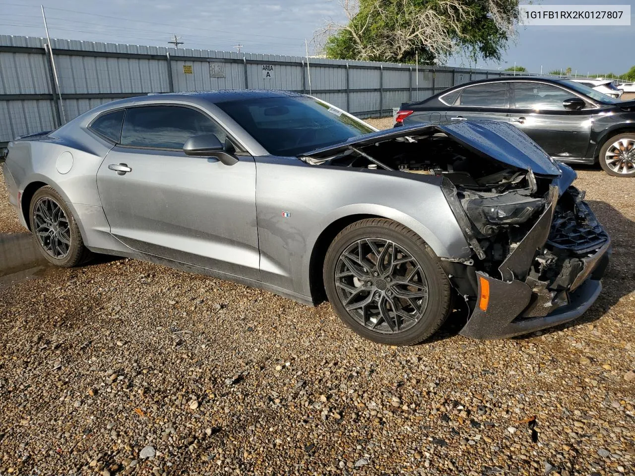 2019 Chevrolet Camaro Ls VIN: 1G1FB1RX2K0127807 Lot: 71668664