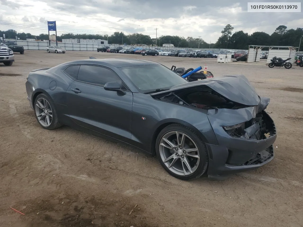 2019 Chevrolet Camaro Lt VIN: 1G1FD1RS0K0113970 Lot: 71975344