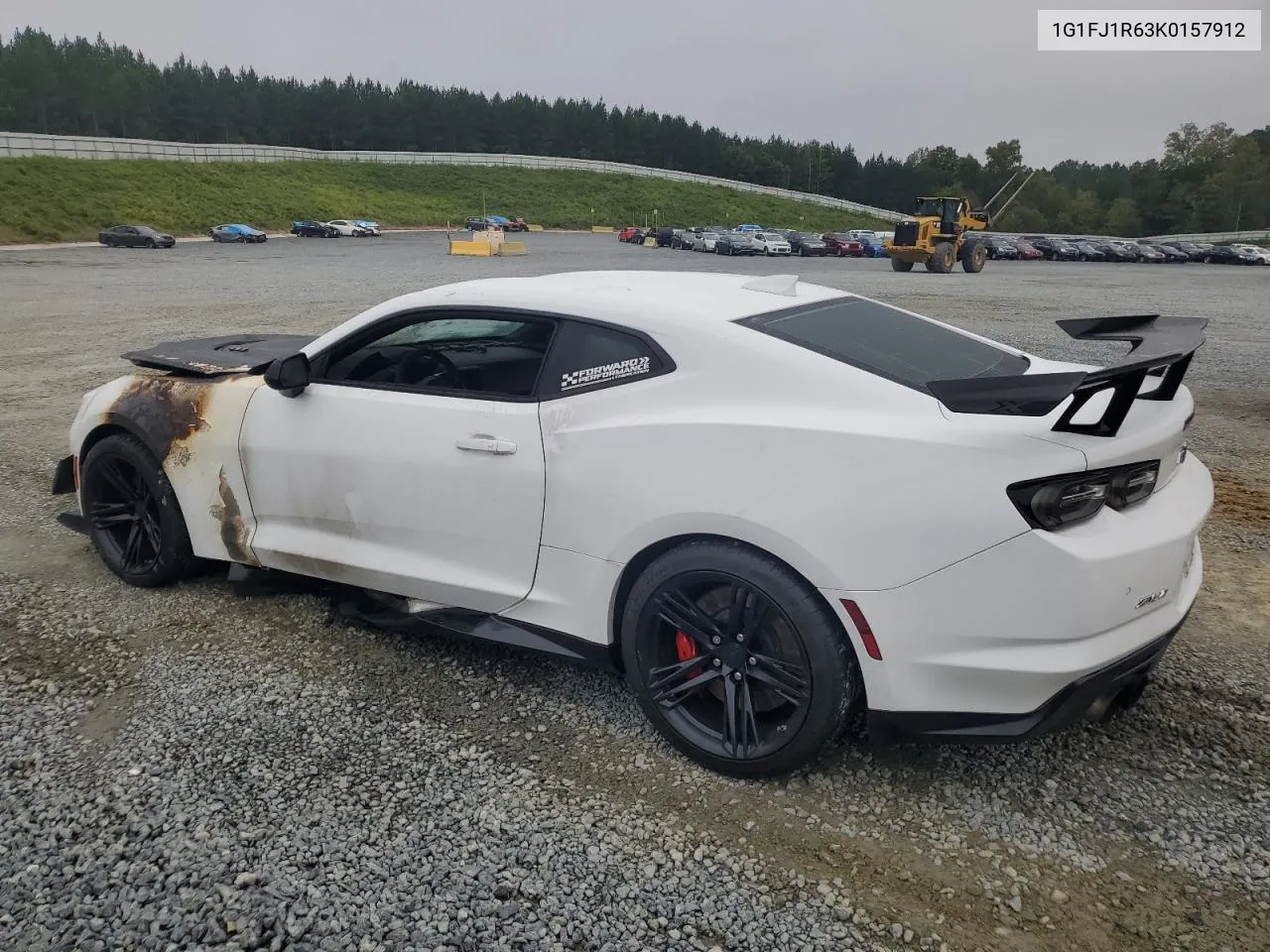 2019 Chevrolet Camaro Zl1 VIN: 1G1FJ1R63K0157912 Lot: 72204714