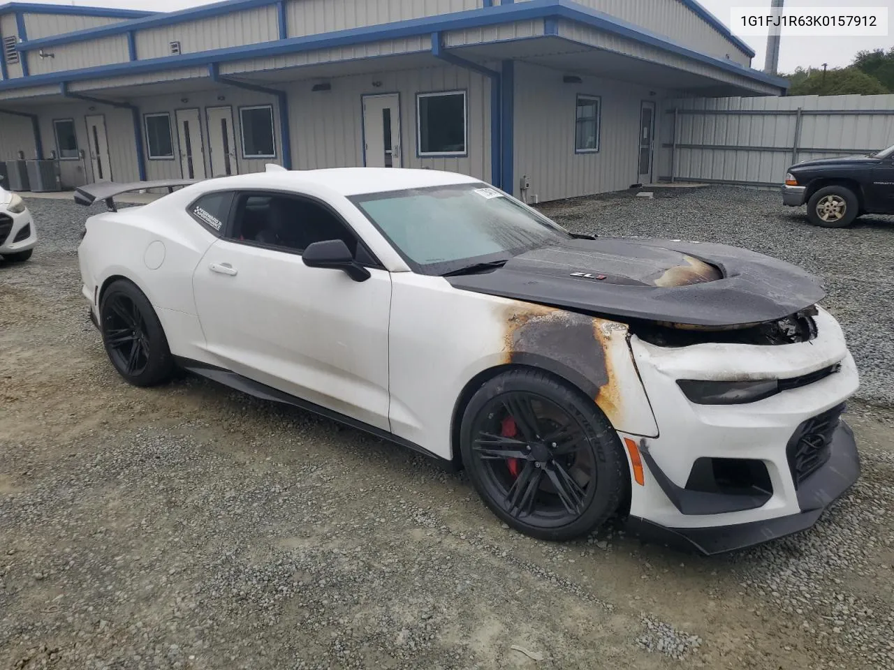 2019 Chevrolet Camaro Zl1 VIN: 1G1FJ1R63K0157912 Lot: 72204714