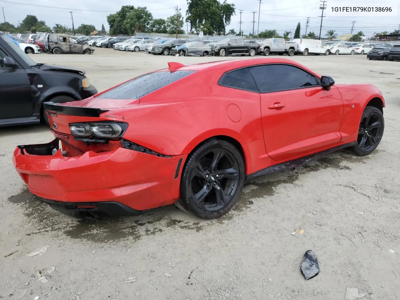 2019 Chevrolet Camaro Ss VIN: 1G1FE1R79K0138696 Lot: 72287724