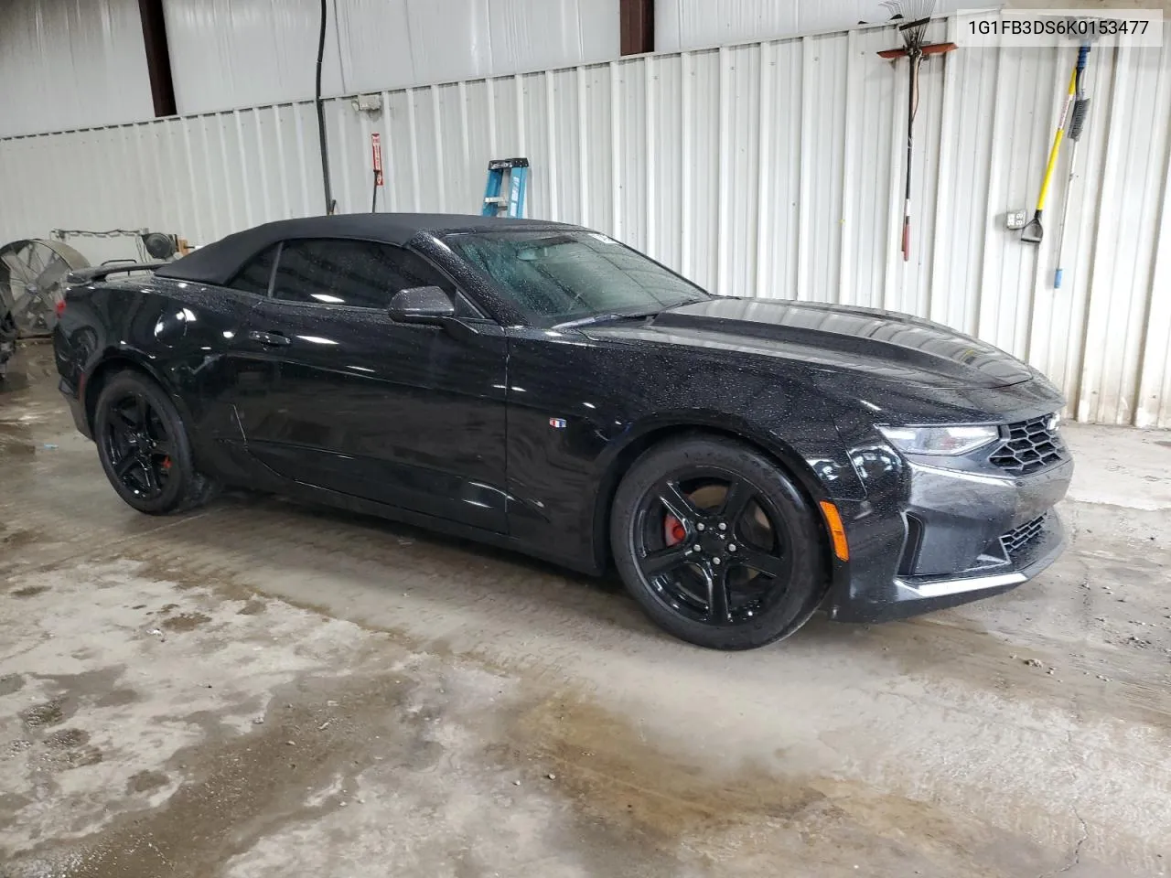 2019 Chevrolet Camaro Ls VIN: 1G1FB3DS6K0153477 Lot: 72407694