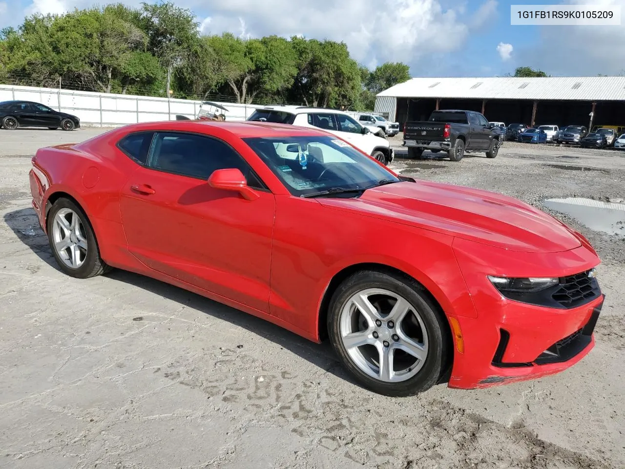 2019 Chevrolet Camaro Ls VIN: 1G1FB1RS9K0105209 Lot: 72469704