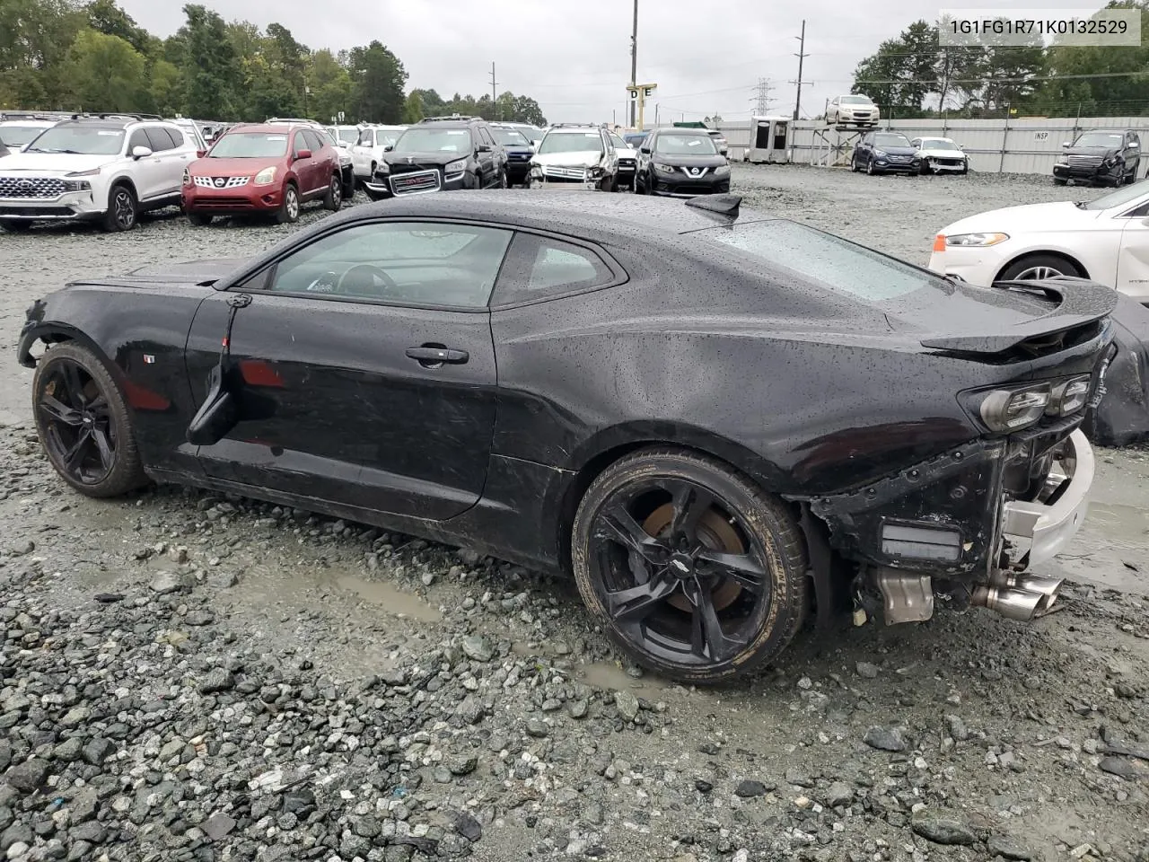 2019 Chevrolet Camaro Ss VIN: 1G1FG1R71K0132529 Lot: 72562554