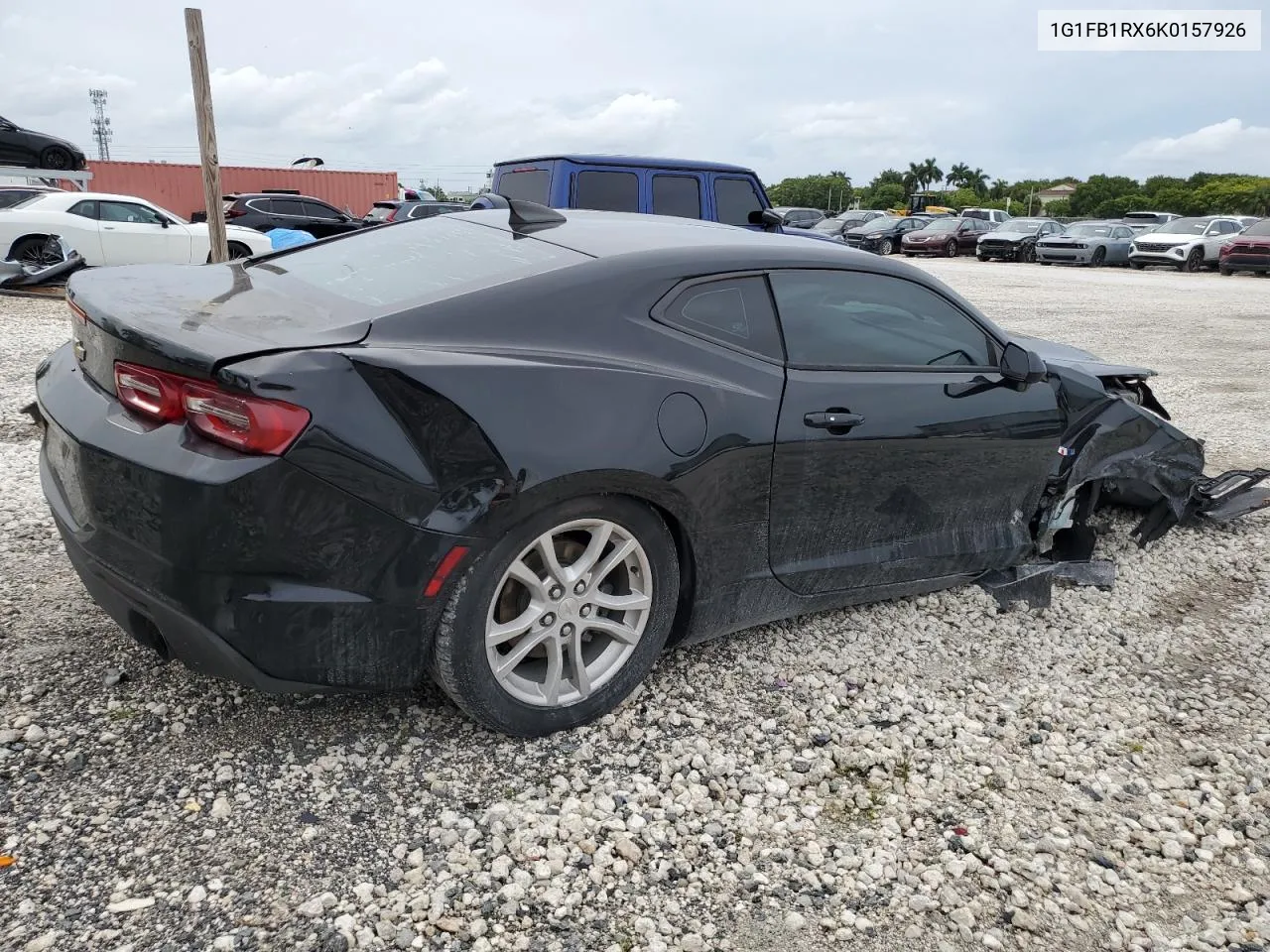 2019 Chevrolet Camaro Ls VIN: 1G1FB1RX6K0157926 Lot: 72940934