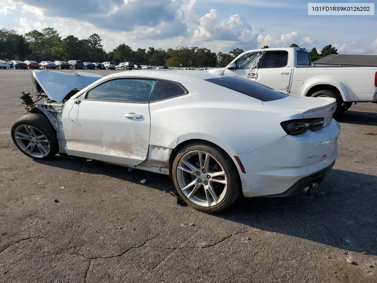 2019 Chevrolet Camaro Lt VIN: 1G1FD1RS9K0126202 Lot: 73007474