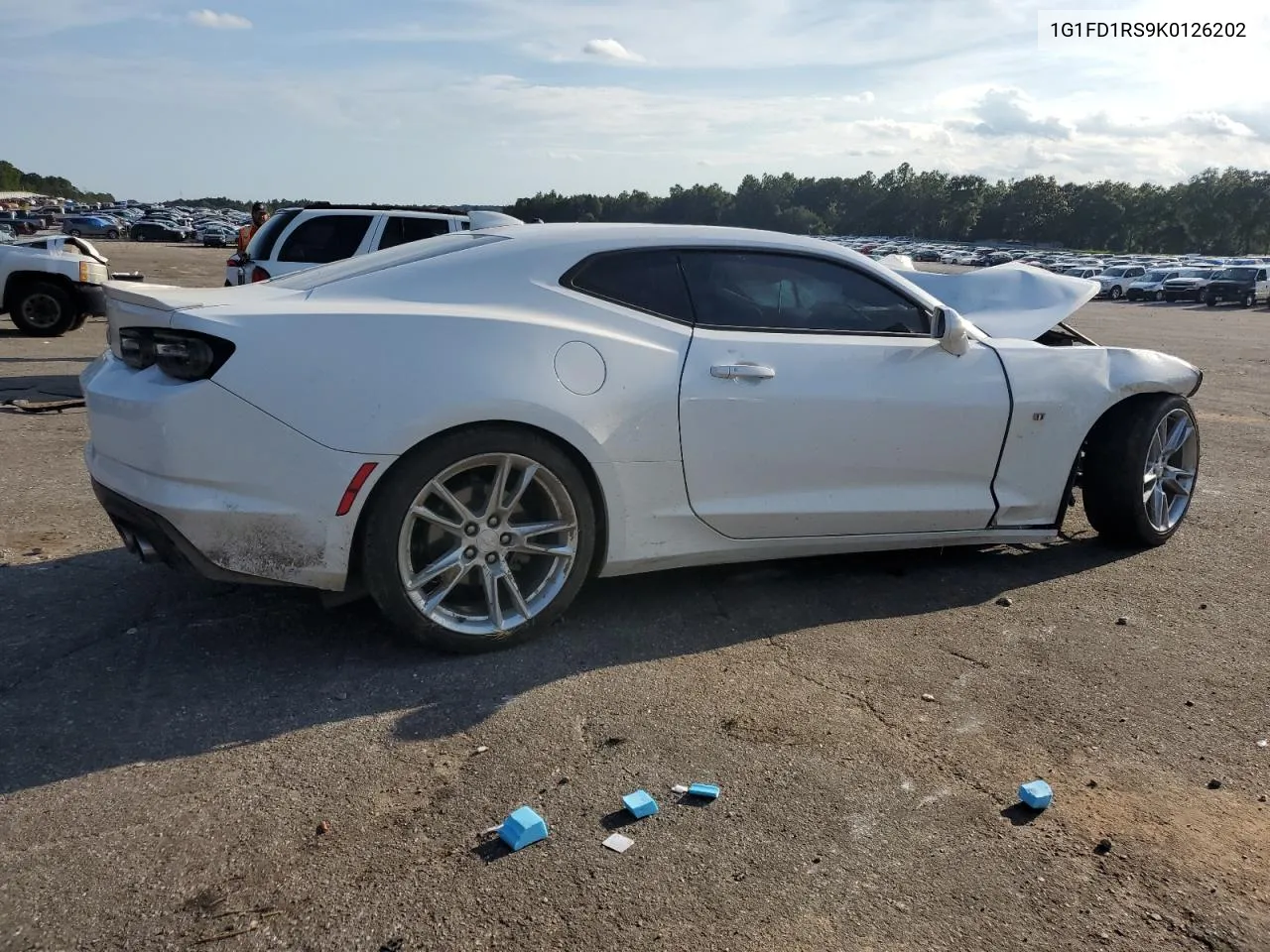 2019 Chevrolet Camaro Lt VIN: 1G1FD1RS9K0126202 Lot: 73007474