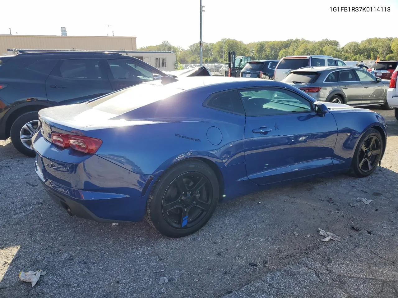 2019 Chevrolet Camaro Ls VIN: 1G1FB1RS7K0114118 Lot: 73102694