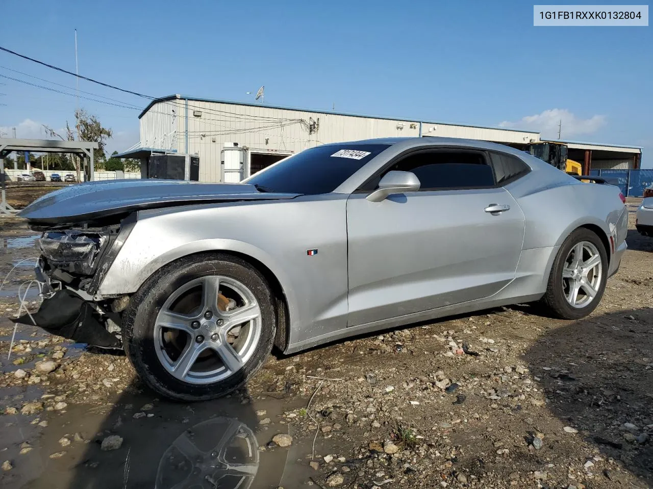 2019 Chevrolet Camaro Ls VIN: 1G1FB1RXXK0132804 Lot: 73174344