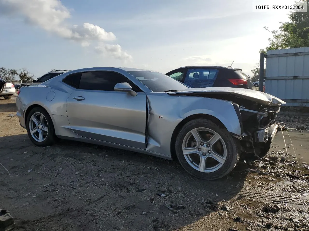 2019 Chevrolet Camaro Ls VIN: 1G1FB1RXXK0132804 Lot: 73174344