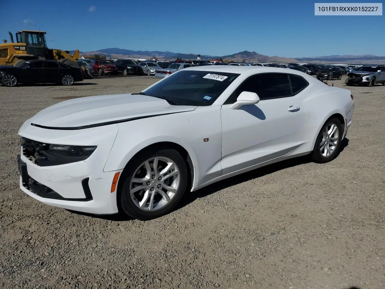 2019 Chevrolet Camaro Ls VIN: 1G1FB1RXXK0152227 Lot: 73197874