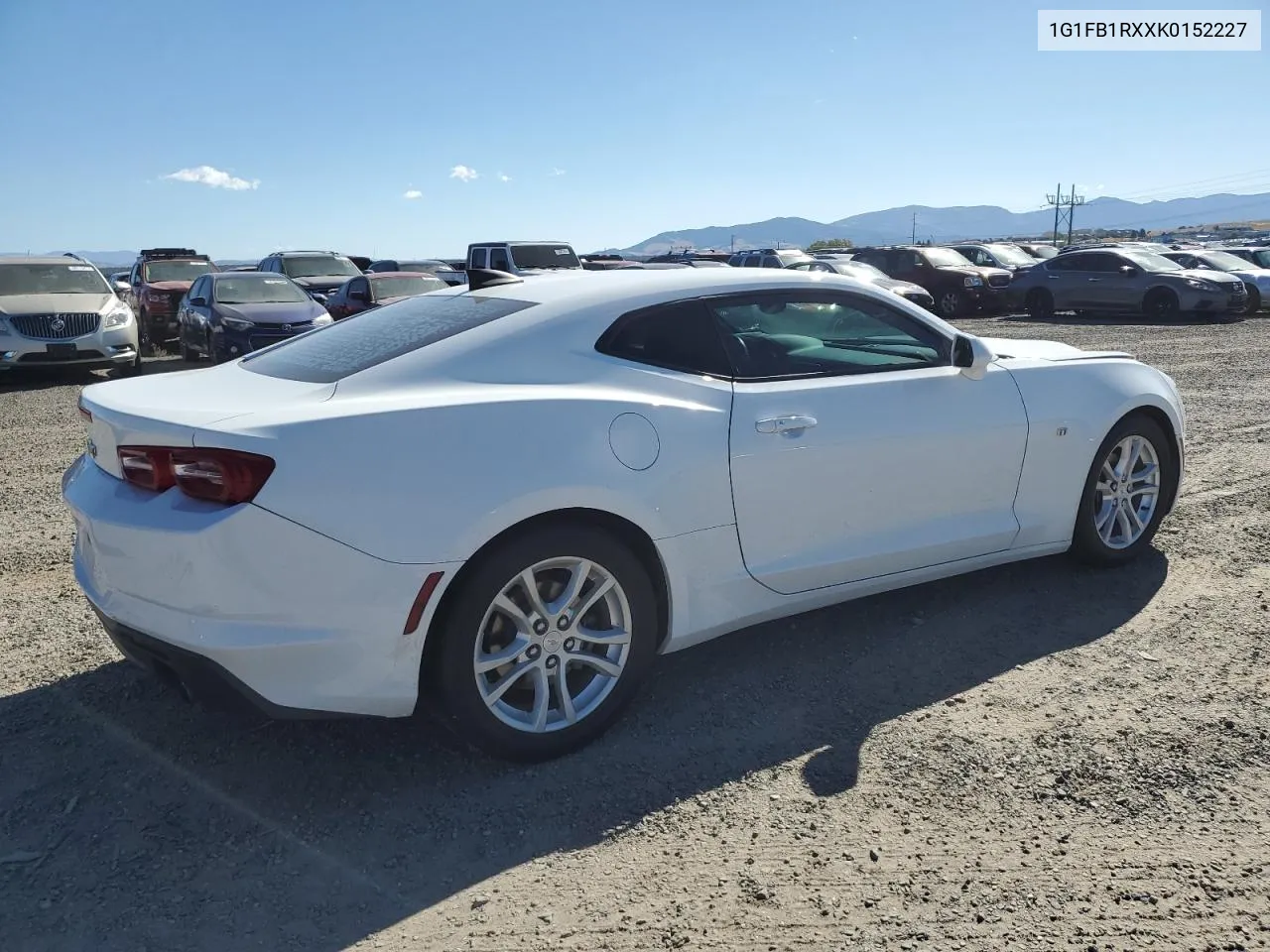 2019 Chevrolet Camaro Ls VIN: 1G1FB1RXXK0152227 Lot: 73197874