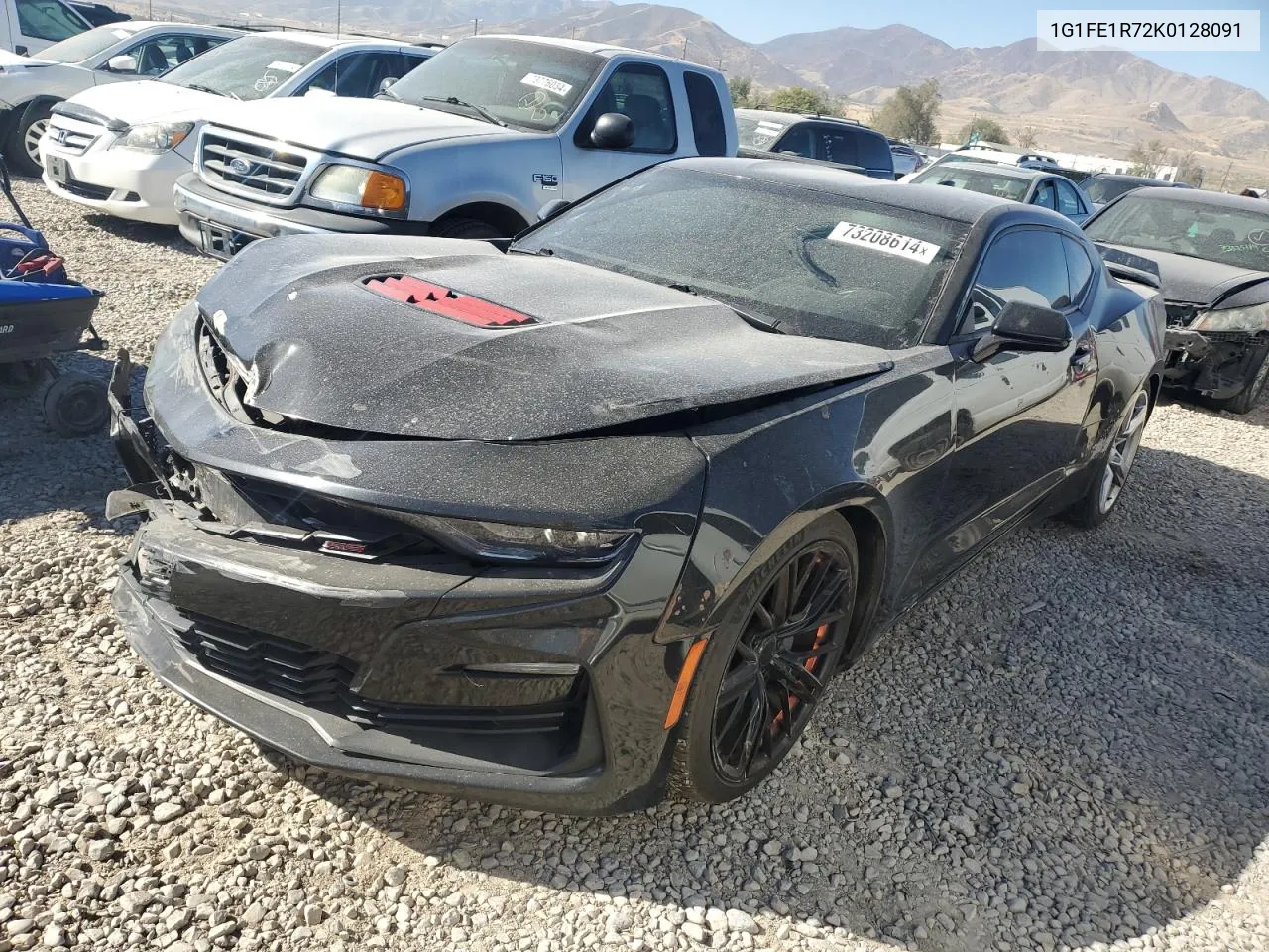 2019 Chevrolet Camaro Ss VIN: 1G1FE1R72K0128091 Lot: 73208614