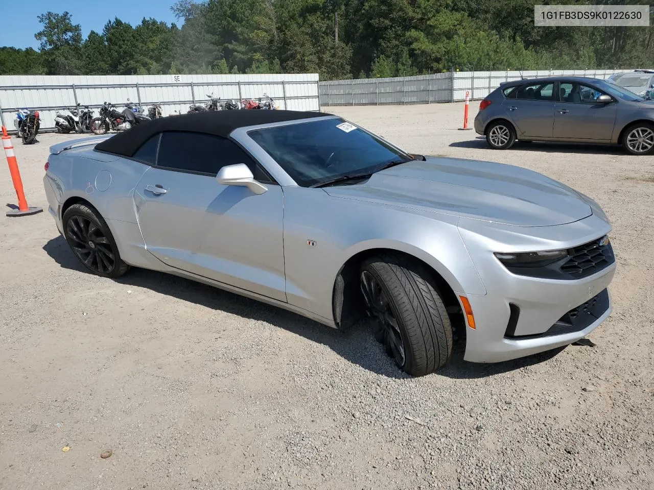 2019 Chevrolet Camaro Ls VIN: 1G1FB3DS9K0122630 Lot: 73577894