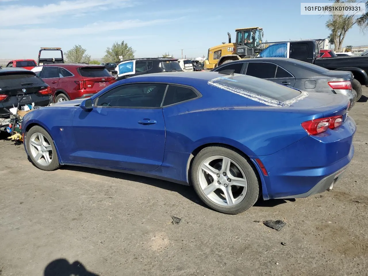 2019 Chevrolet Camaro Lt VIN: 1G1FD1RS1K0109331 Lot: 73829954