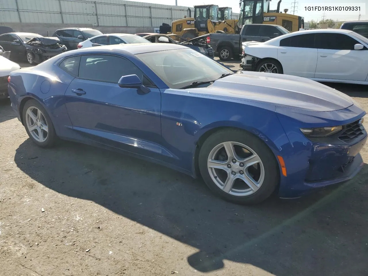 2019 Chevrolet Camaro Lt VIN: 1G1FD1RS1K0109331 Lot: 73829954