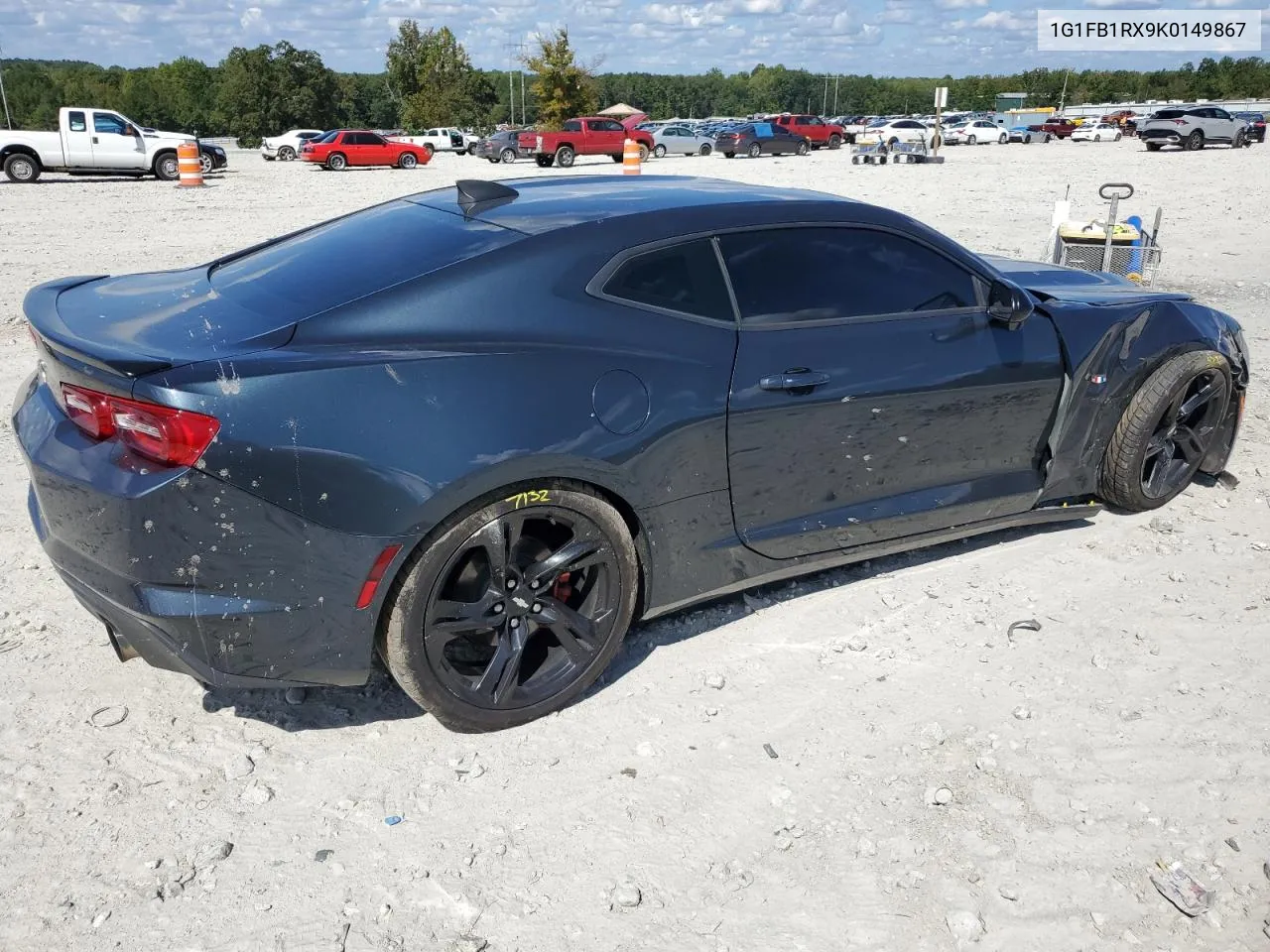 2019 Chevrolet Camaro Ls VIN: 1G1FB1RX9K0149867 Lot: 73843414