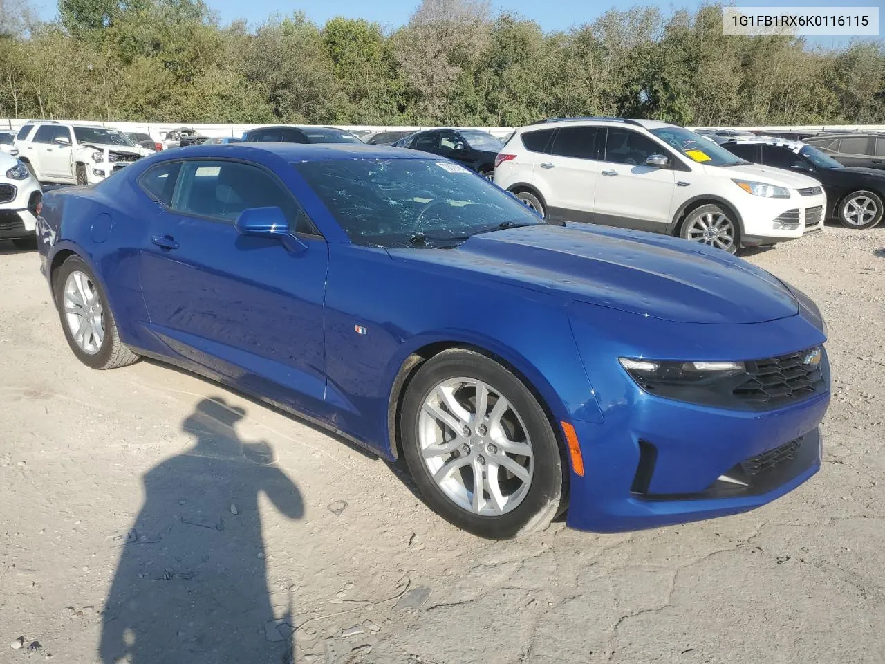 2019 Chevrolet Camaro Ls VIN: 1G1FB1RX6K0116115 Lot: 73878794