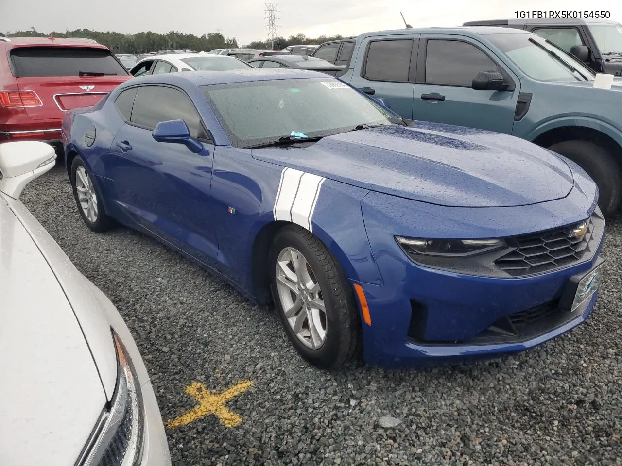 2019 Chevrolet Camaro Ls VIN: 1G1FB1RX5K0154550 Lot: 73952704