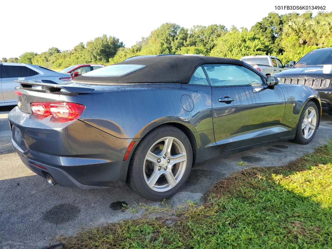 2019 Chevrolet Camaro Ls VIN: 1G1FB3DS6K0134962 Lot: 74073084