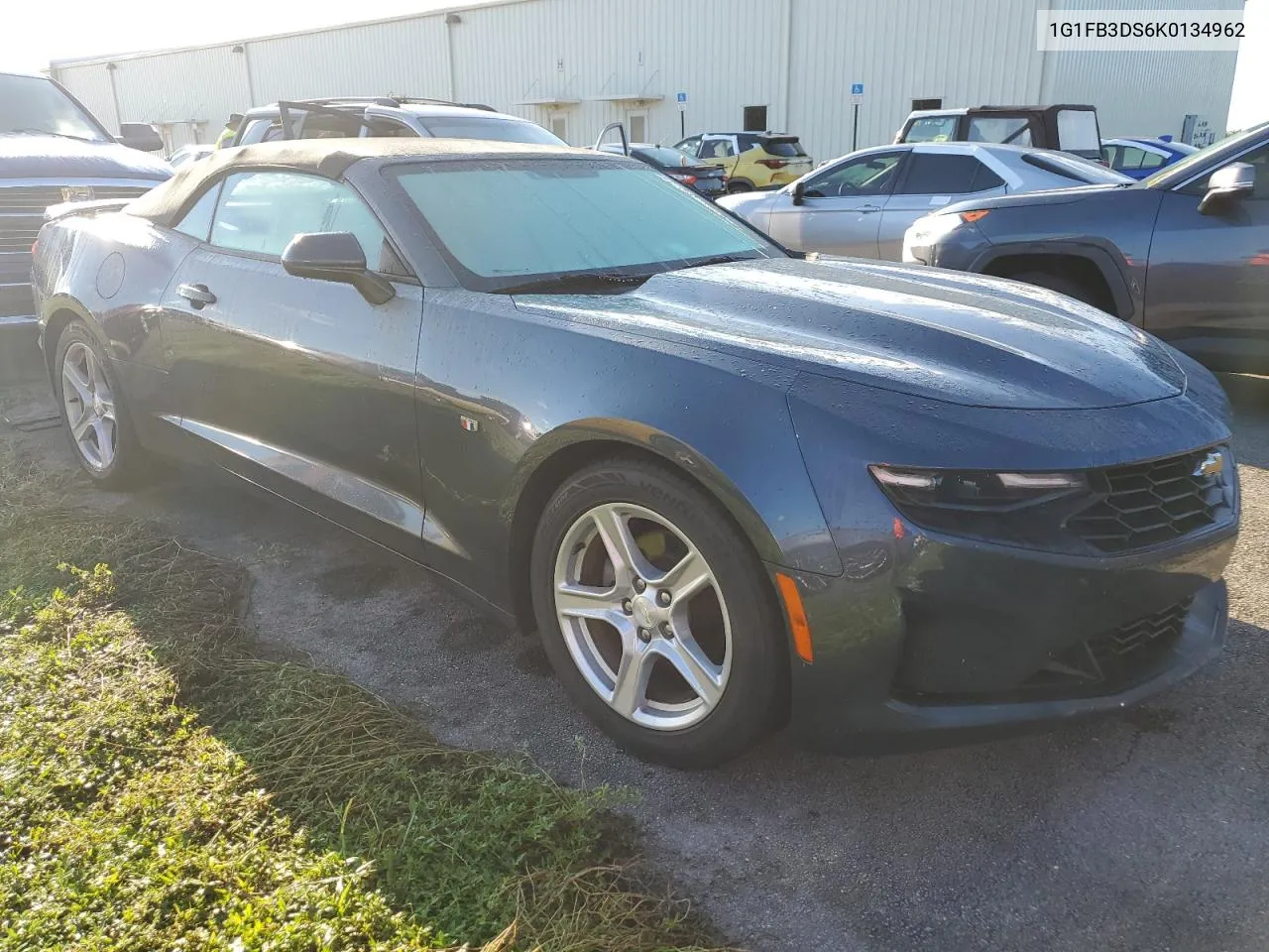 2019 Chevrolet Camaro Ls VIN: 1G1FB3DS6K0134962 Lot: 74073084