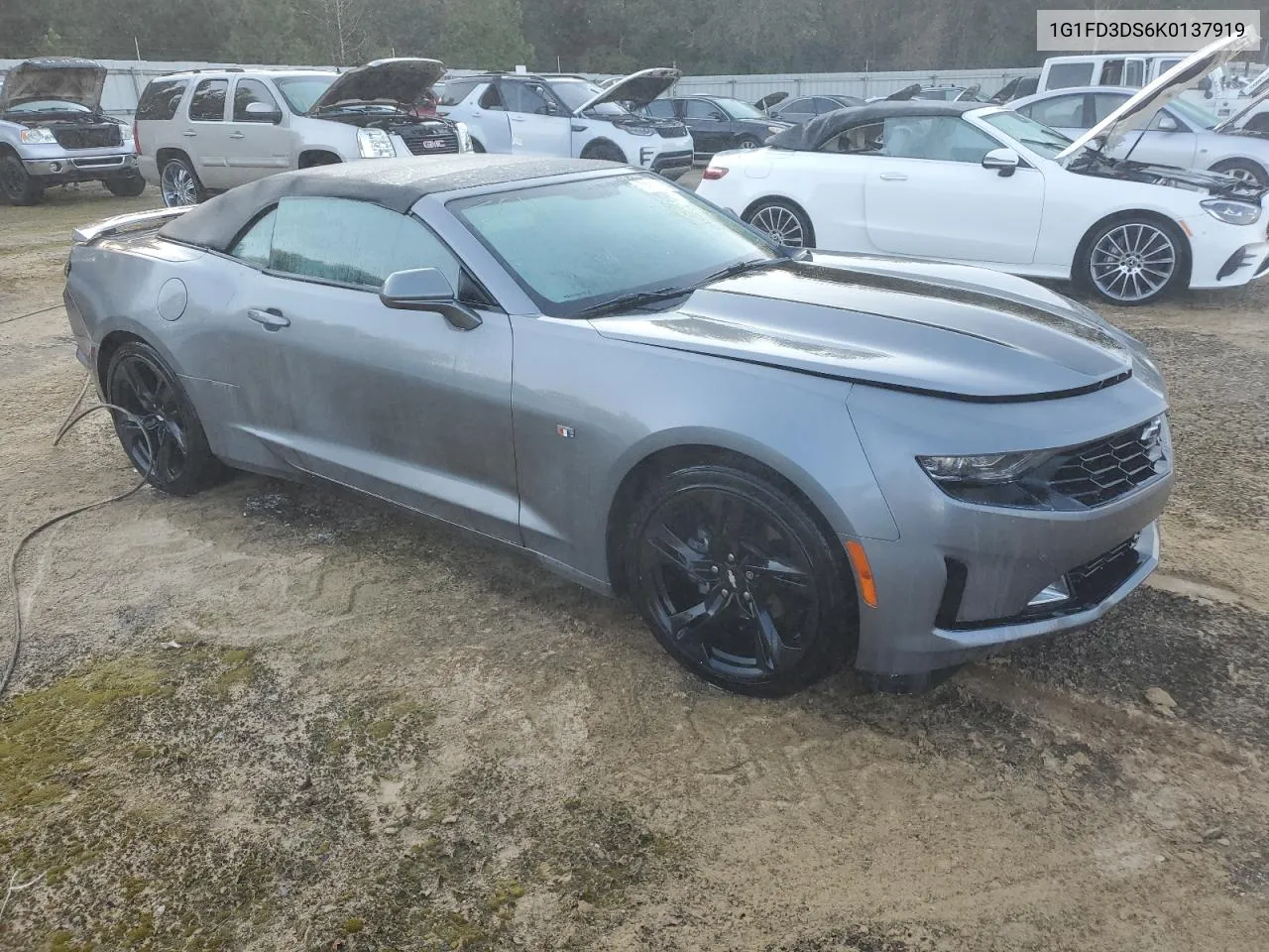 2019 Chevrolet Camaro Lt VIN: 1G1FD3DS6K0137919 Lot: 74108424