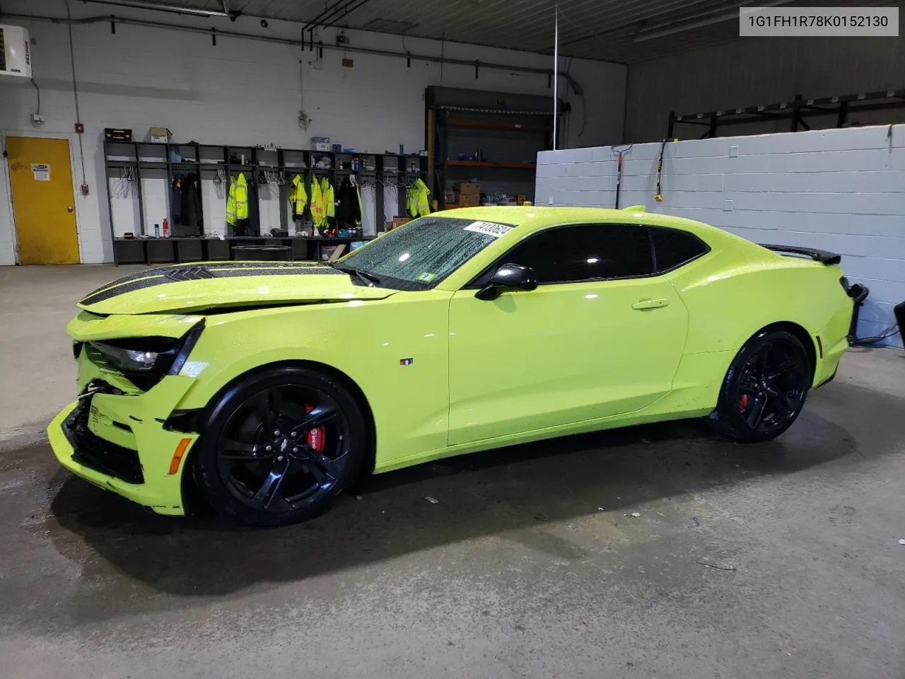 2019 Chevrolet Camaro Ss VIN: 1G1FH1R78K0152130 Lot: 74130624