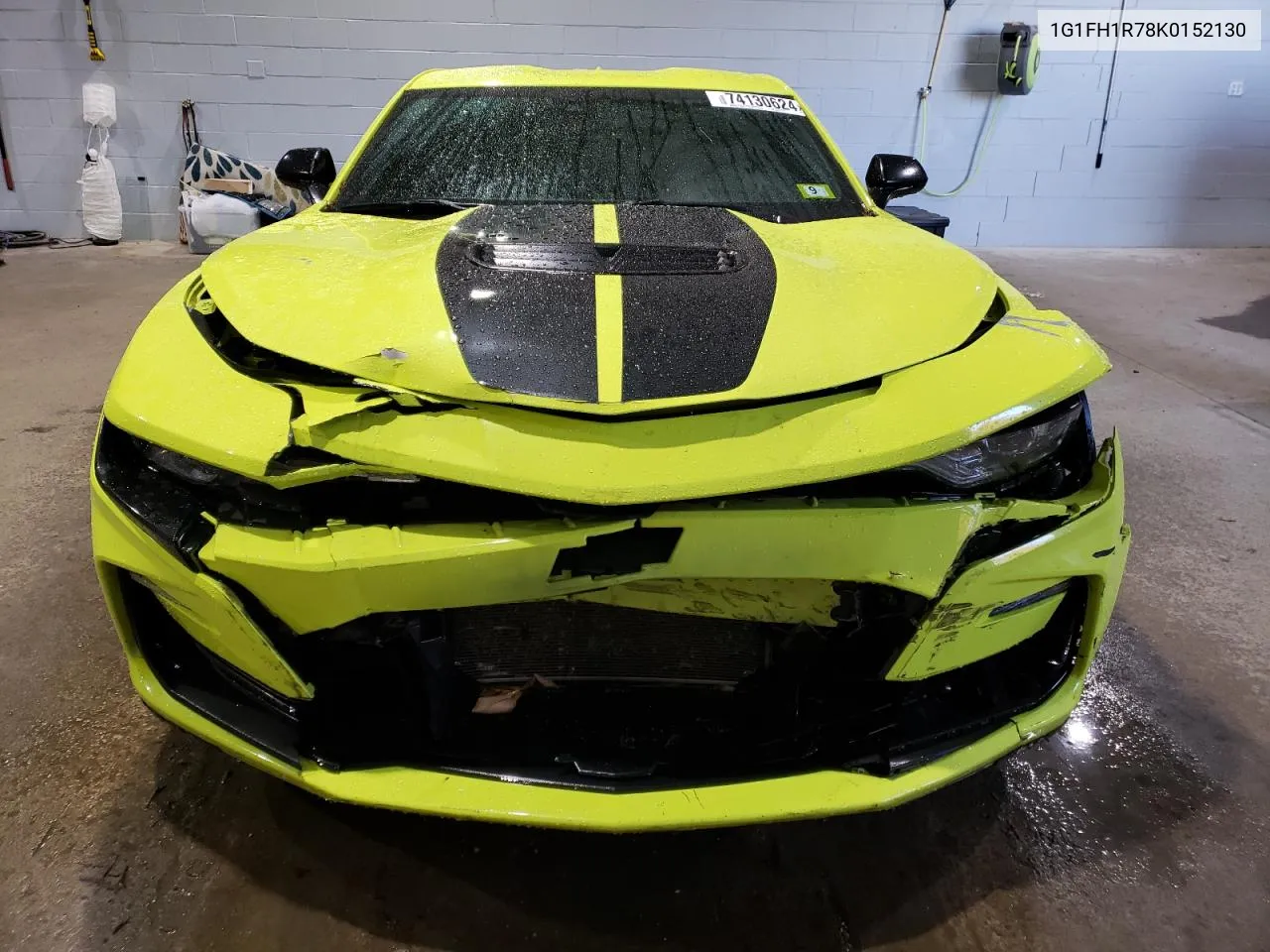 2019 Chevrolet Camaro Ss VIN: 1G1FH1R78K0152130 Lot: 74130624