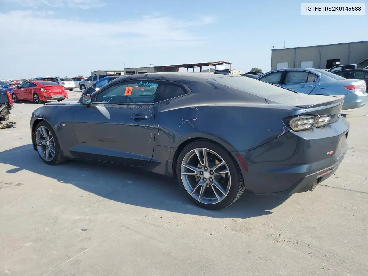 2019 Chevrolet Camaro Ls VIN: 1G1FB1RS2K0145583 Lot: 74229864